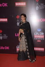 Deepika Padukone at Life Ok Screen Awards red carpet in Mumbai on 14th Jan 2015